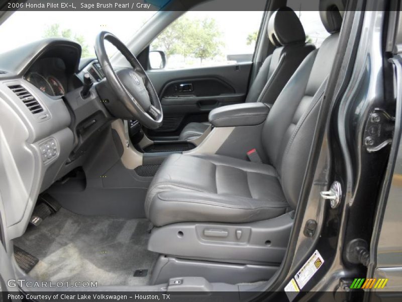 Sage Brush Pearl / Gray 2006 Honda Pilot EX-L