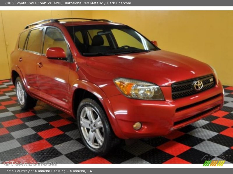 Barcelona Red Metallic / Dark Charcoal 2006 Toyota RAV4 Sport V6 4WD