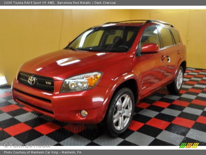 Barcelona Red Metallic / Dark Charcoal 2006 Toyota RAV4 Sport V6 4WD