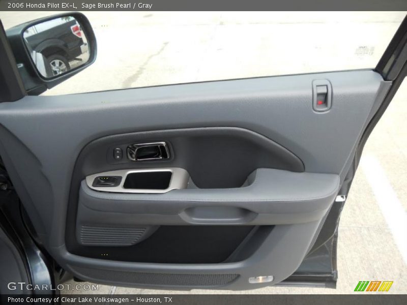 Sage Brush Pearl / Gray 2006 Honda Pilot EX-L
