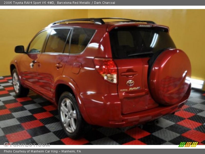 Barcelona Red Metallic / Dark Charcoal 2006 Toyota RAV4 Sport V6 4WD