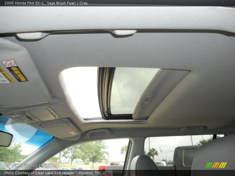 Sage Brush Pearl / Gray 2006 Honda Pilot EX-L