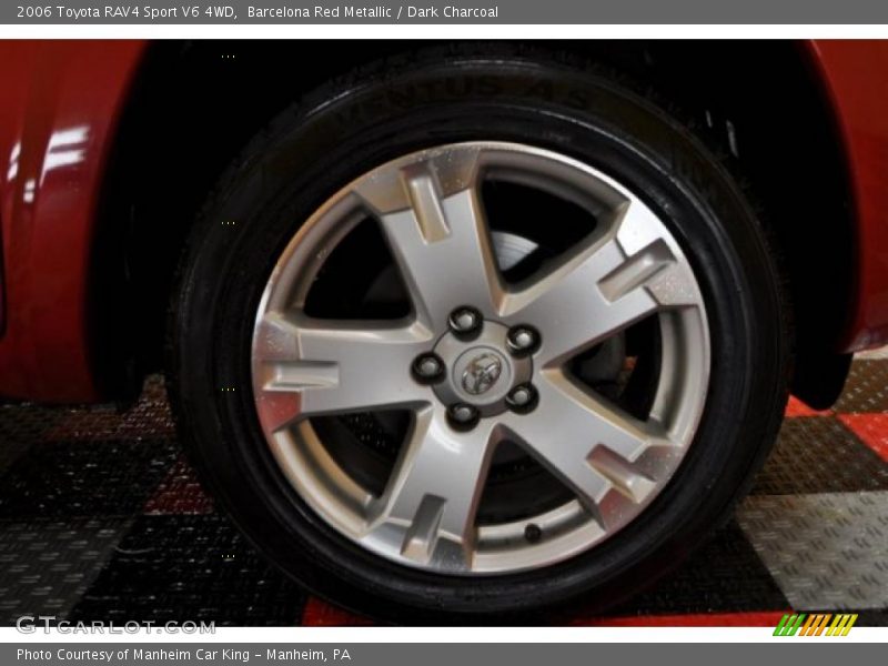 Barcelona Red Metallic / Dark Charcoal 2006 Toyota RAV4 Sport V6 4WD