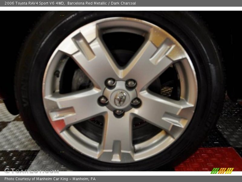 Barcelona Red Metallic / Dark Charcoal 2006 Toyota RAV4 Sport V6 4WD