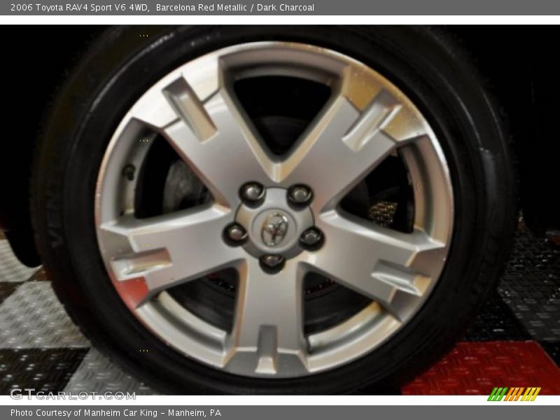 Barcelona Red Metallic / Dark Charcoal 2006 Toyota RAV4 Sport V6 4WD