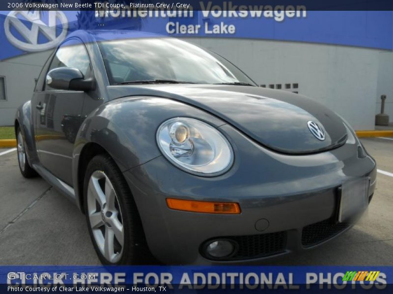 Platinum Grey / Grey 2006 Volkswagen New Beetle TDI Coupe