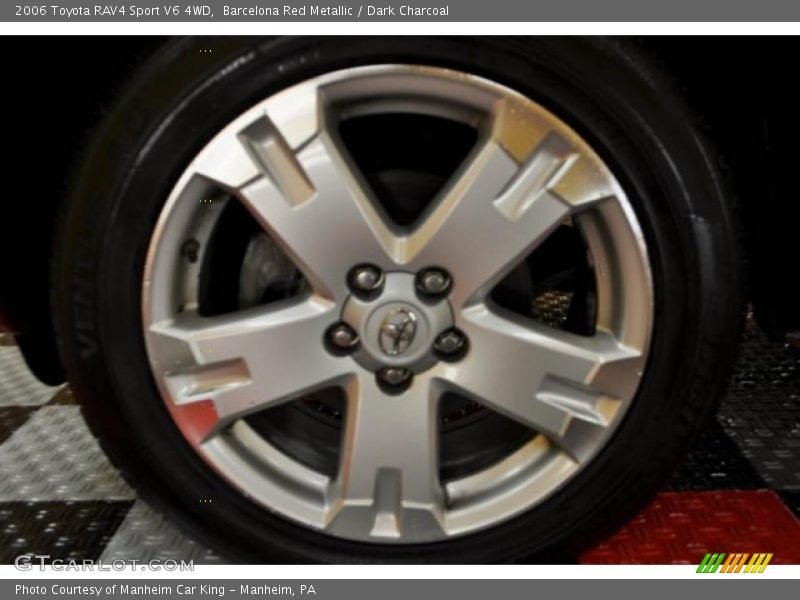 Barcelona Red Metallic / Dark Charcoal 2006 Toyota RAV4 Sport V6 4WD