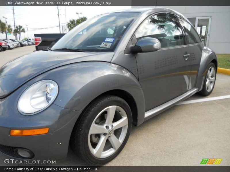 Platinum Grey / Grey 2006 Volkswagen New Beetle TDI Coupe