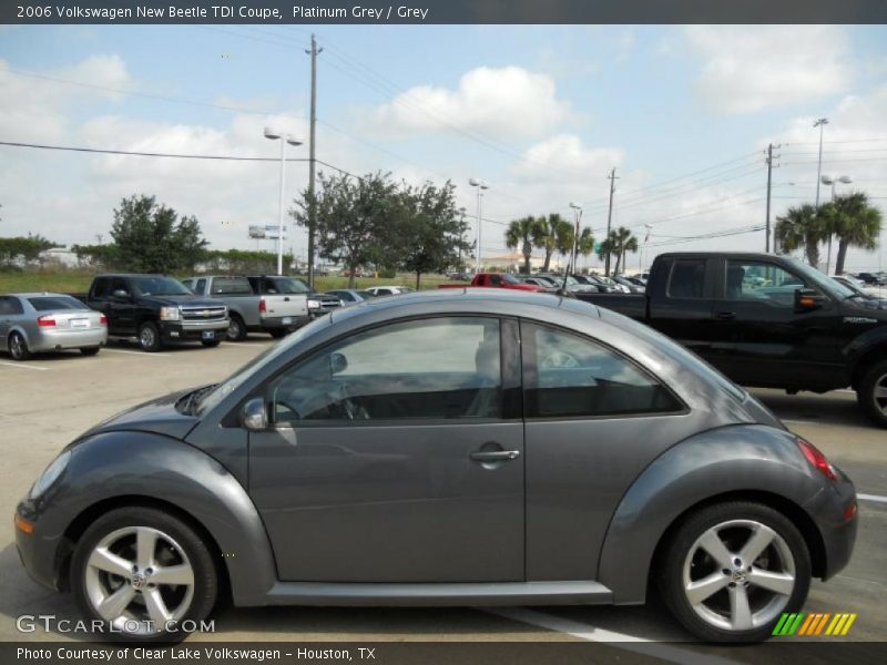 Platinum Grey / Grey 2006 Volkswagen New Beetle TDI Coupe
