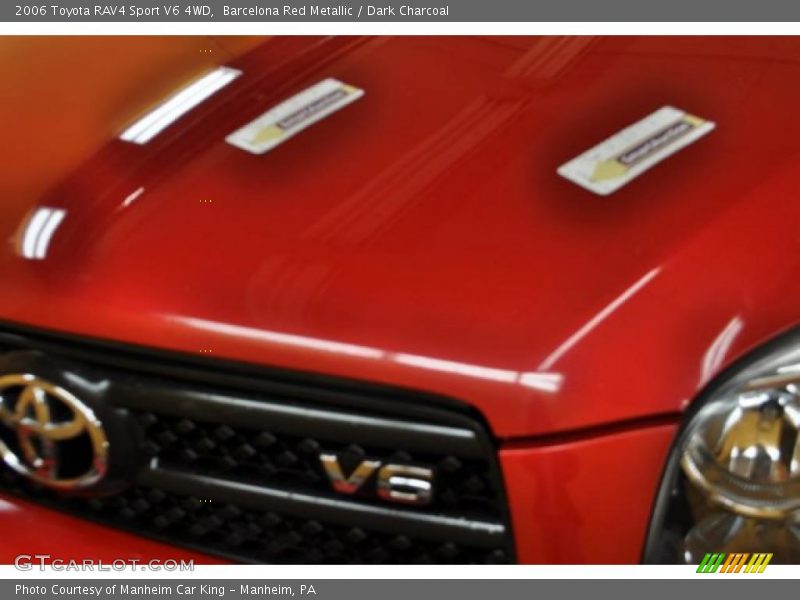 Barcelona Red Metallic / Dark Charcoal 2006 Toyota RAV4 Sport V6 4WD