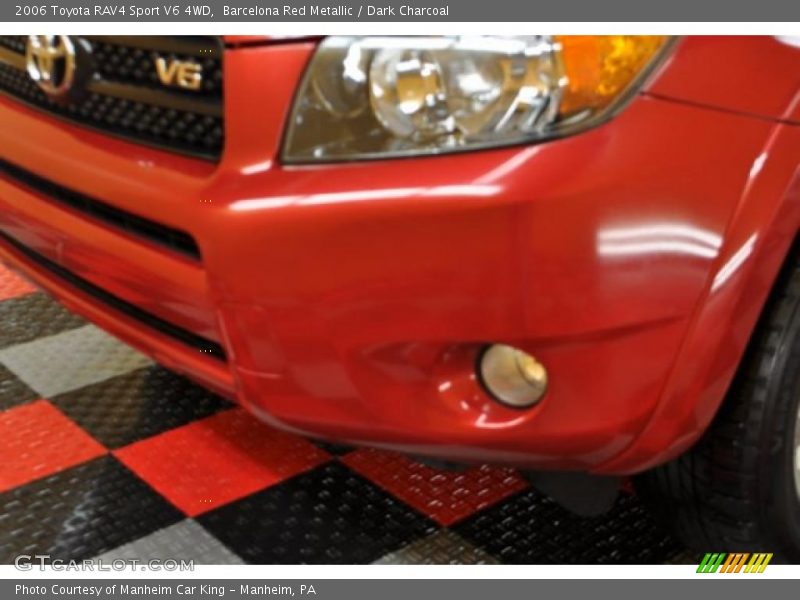 Barcelona Red Metallic / Dark Charcoal 2006 Toyota RAV4 Sport V6 4WD