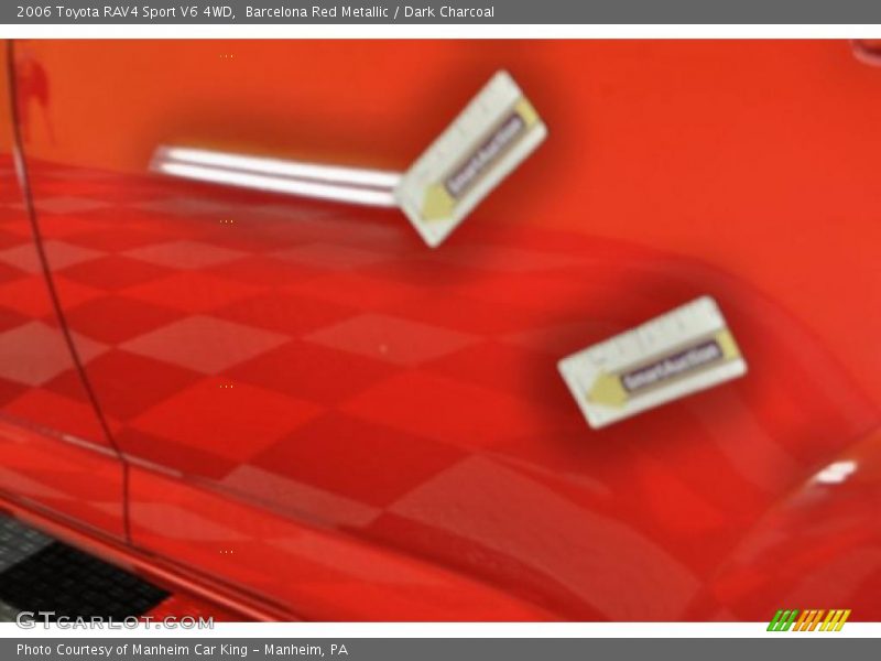 Barcelona Red Metallic / Dark Charcoal 2006 Toyota RAV4 Sport V6 4WD