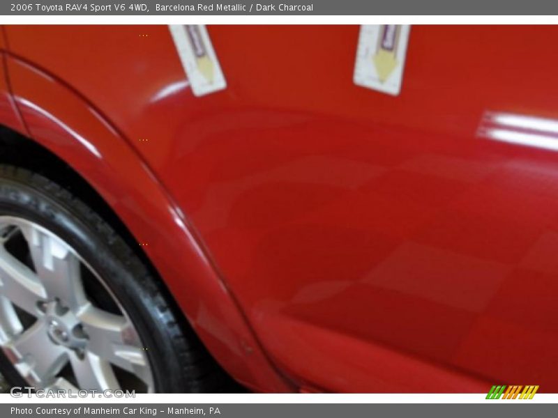 Barcelona Red Metallic / Dark Charcoal 2006 Toyota RAV4 Sport V6 4WD