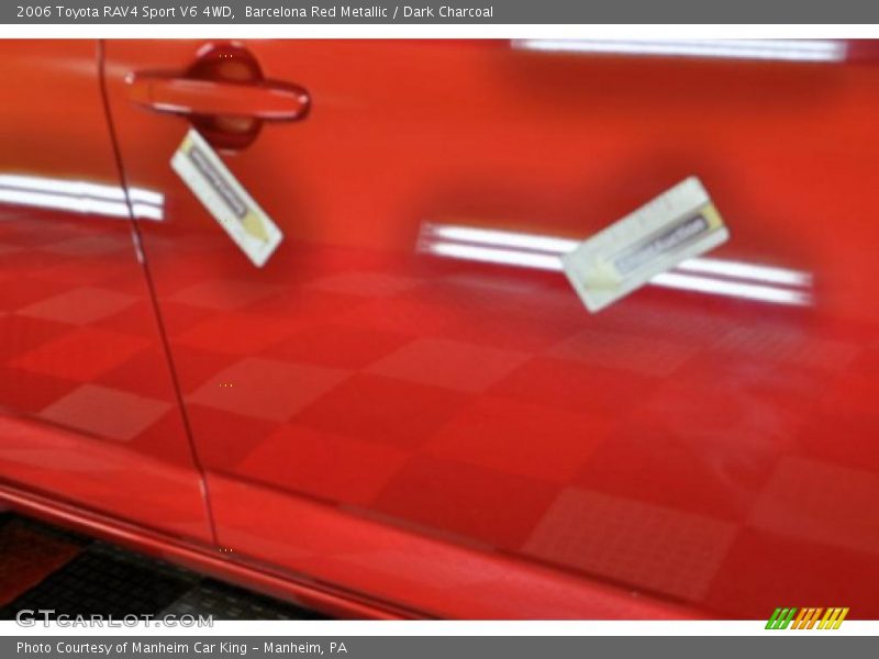Barcelona Red Metallic / Dark Charcoal 2006 Toyota RAV4 Sport V6 4WD