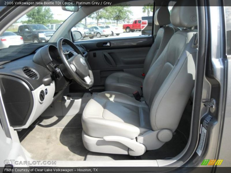 Platinum Grey / Grey 2006 Volkswagen New Beetle TDI Coupe