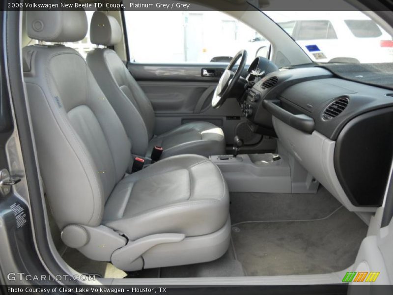 Platinum Grey / Grey 2006 Volkswagen New Beetle TDI Coupe