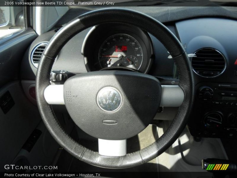 Platinum Grey / Grey 2006 Volkswagen New Beetle TDI Coupe