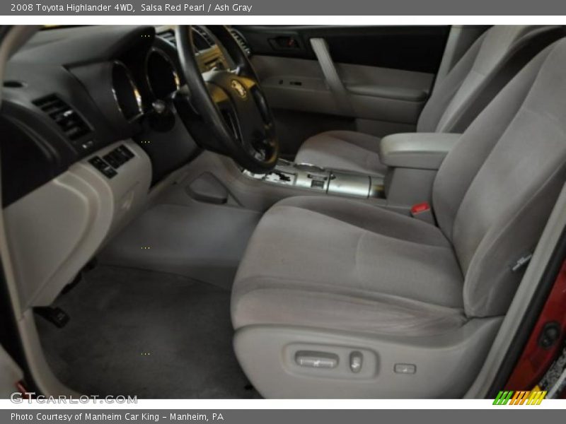 Salsa Red Pearl / Ash Gray 2008 Toyota Highlander 4WD