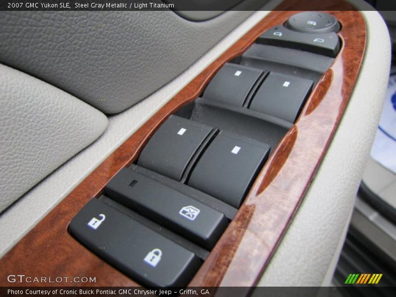 Steel Gray Metallic / Light Titanium 2007 GMC Yukon SLE