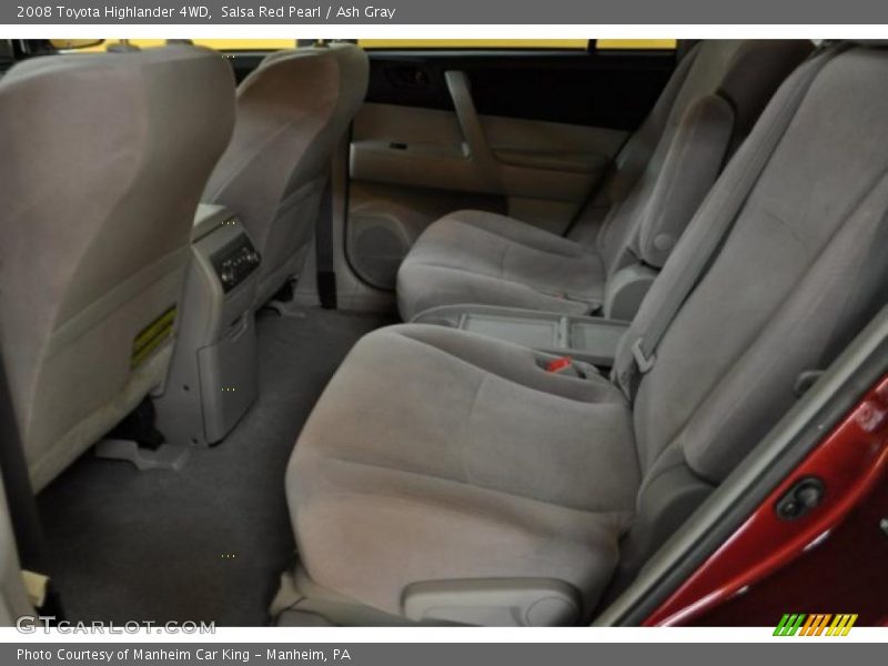 Salsa Red Pearl / Ash Gray 2008 Toyota Highlander 4WD