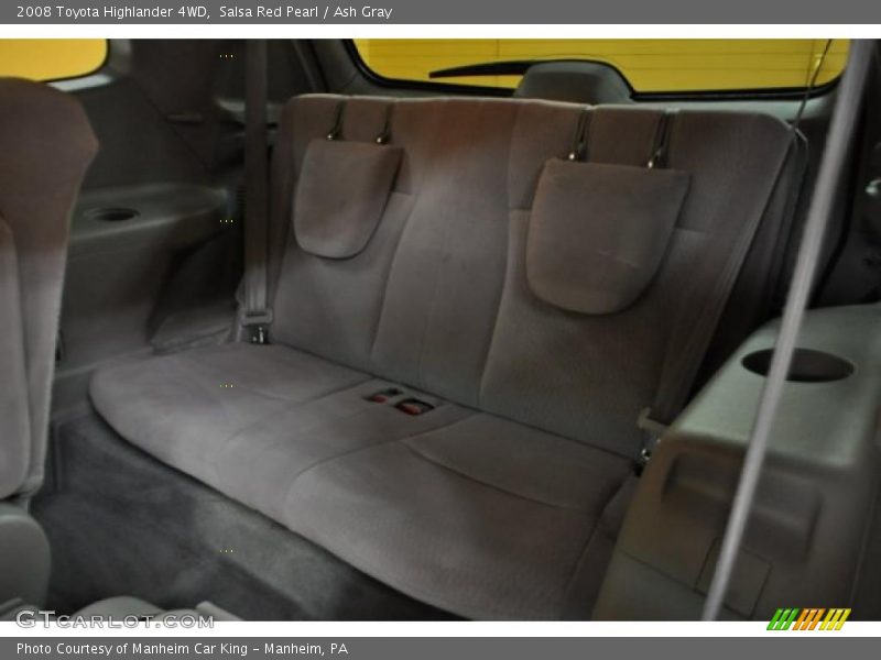 Salsa Red Pearl / Ash Gray 2008 Toyota Highlander 4WD