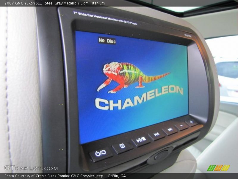 Steel Gray Metallic / Light Titanium 2007 GMC Yukon SLE