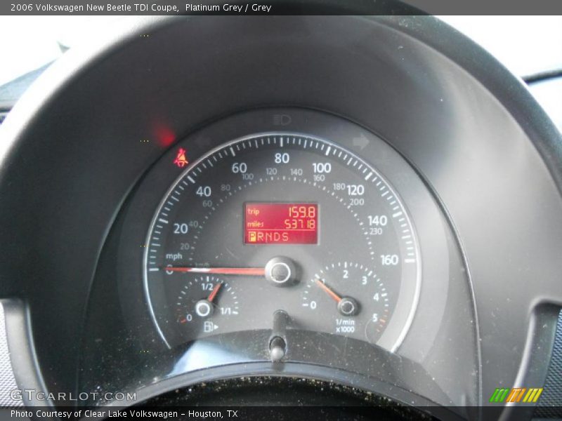 Platinum Grey / Grey 2006 Volkswagen New Beetle TDI Coupe