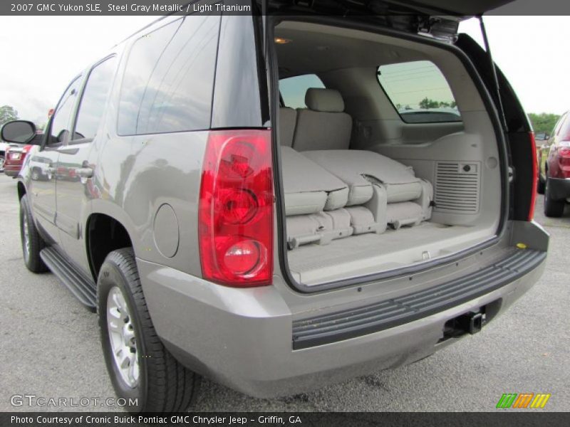 Steel Gray Metallic / Light Titanium 2007 GMC Yukon SLE