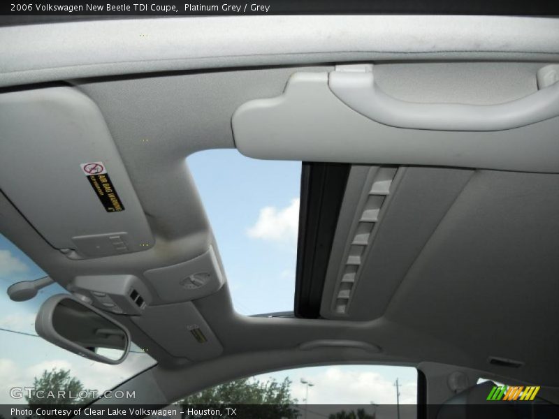 Platinum Grey / Grey 2006 Volkswagen New Beetle TDI Coupe