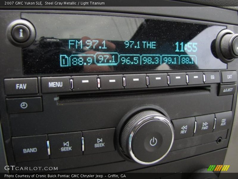 Steel Gray Metallic / Light Titanium 2007 GMC Yukon SLE