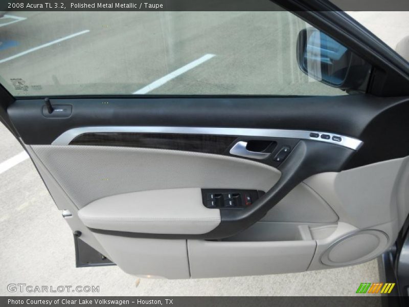 Polished Metal Metallic / Taupe 2008 Acura TL 3.2