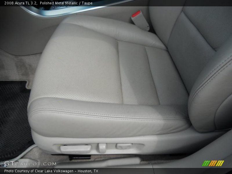 Polished Metal Metallic / Taupe 2008 Acura TL 3.2