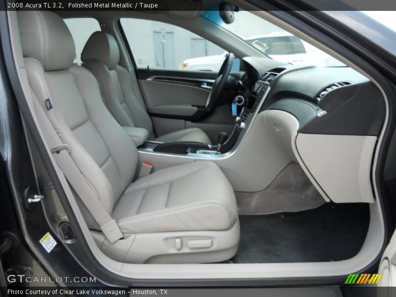 Polished Metal Metallic / Taupe 2008 Acura TL 3.2