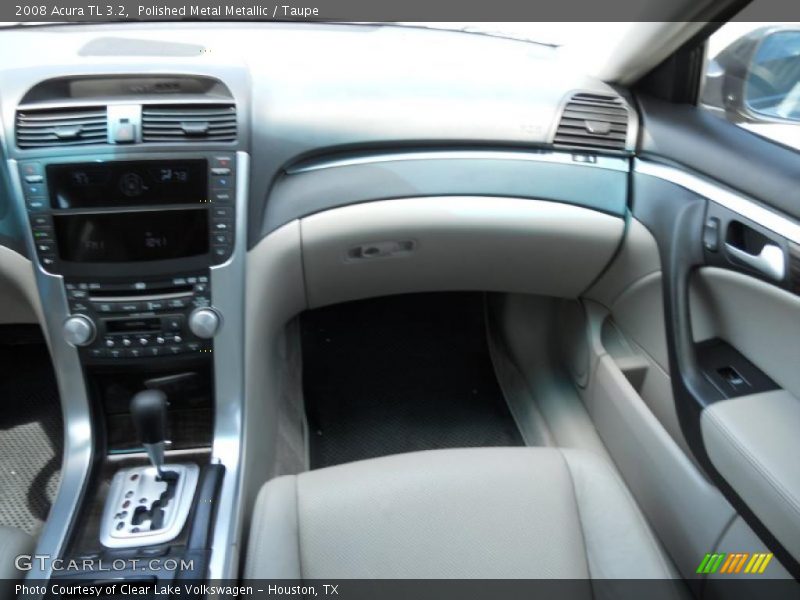 Polished Metal Metallic / Taupe 2008 Acura TL 3.2