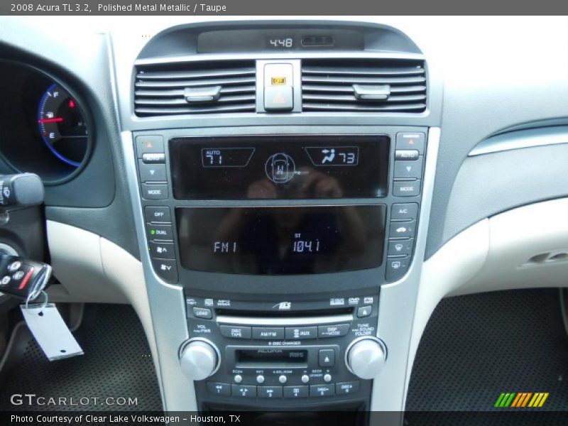 Polished Metal Metallic / Taupe 2008 Acura TL 3.2