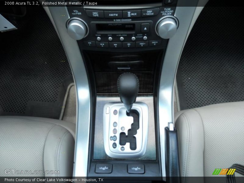 Polished Metal Metallic / Taupe 2008 Acura TL 3.2