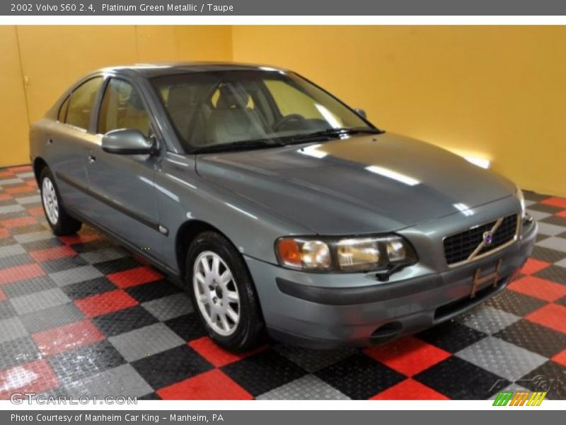 Platinum Green Metallic / Taupe 2002 Volvo S60 2.4