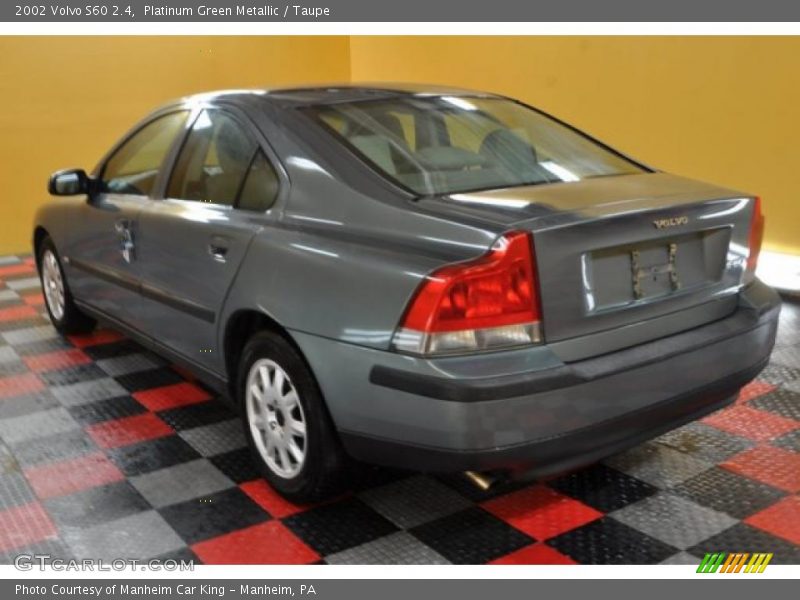 Platinum Green Metallic / Taupe 2002 Volvo S60 2.4