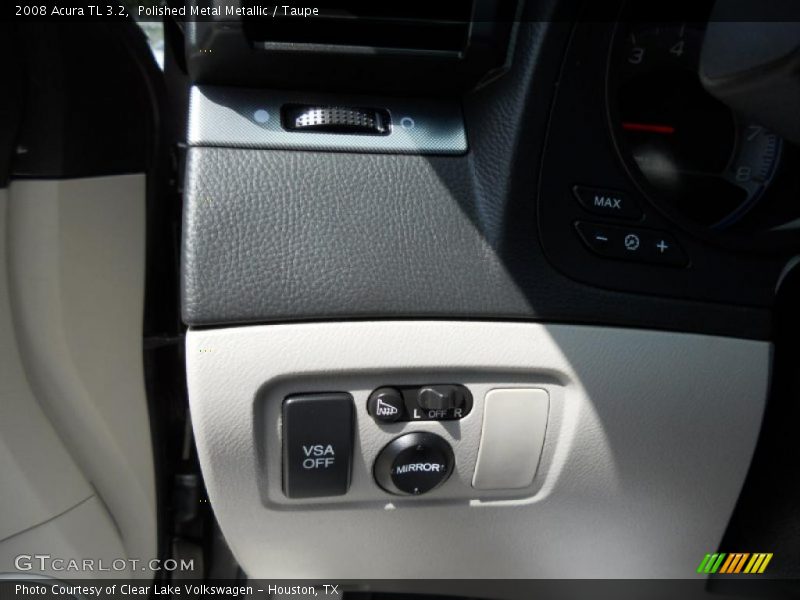 Polished Metal Metallic / Taupe 2008 Acura TL 3.2