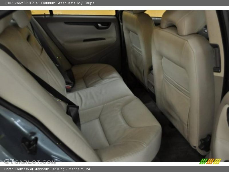 Platinum Green Metallic / Taupe 2002 Volvo S60 2.4