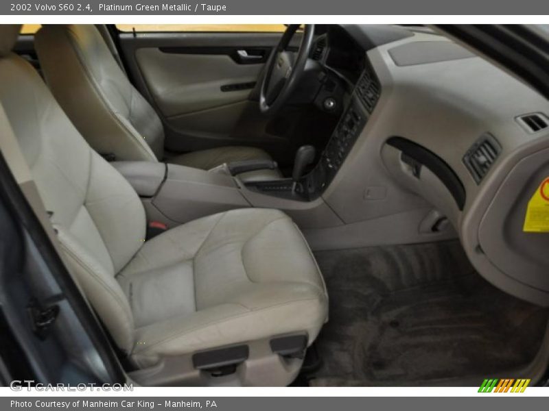 Platinum Green Metallic / Taupe 2002 Volvo S60 2.4