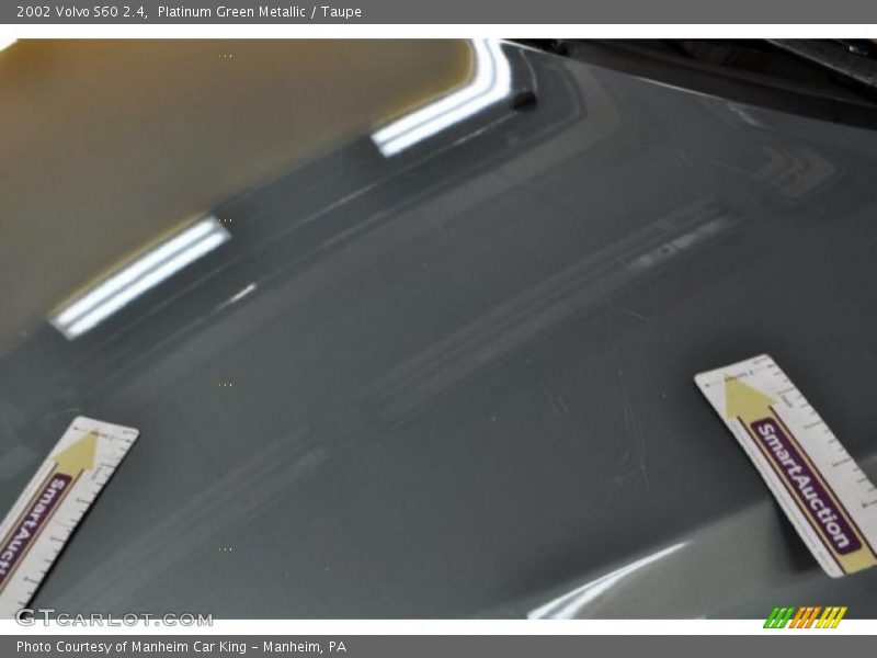 Platinum Green Metallic / Taupe 2002 Volvo S60 2.4