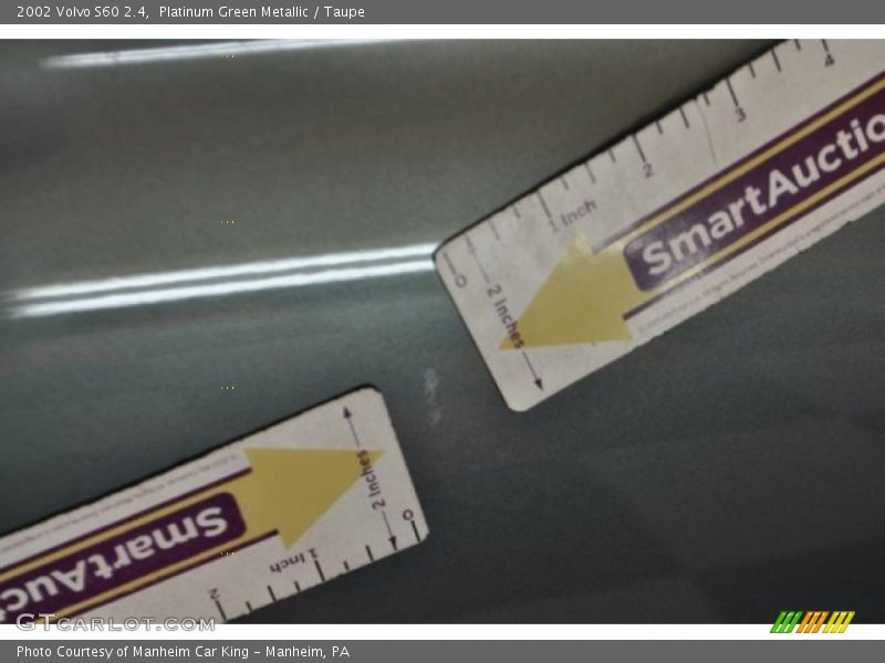 Platinum Green Metallic / Taupe 2002 Volvo S60 2.4