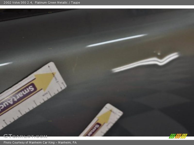 Platinum Green Metallic / Taupe 2002 Volvo S60 2.4