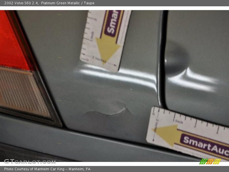Platinum Green Metallic / Taupe 2002 Volvo S60 2.4