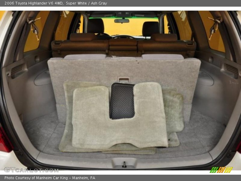 Super White / Ash Gray 2006 Toyota Highlander V6 4WD
