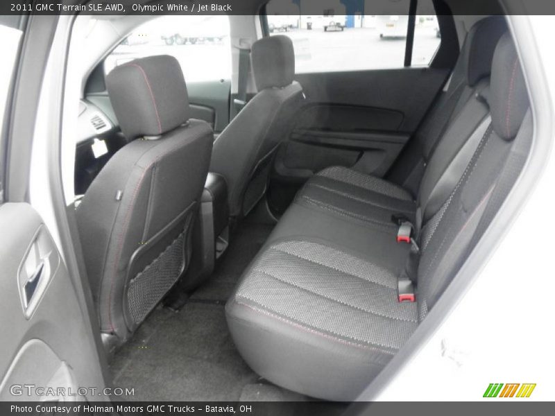 Olympic White / Jet Black 2011 GMC Terrain SLE AWD