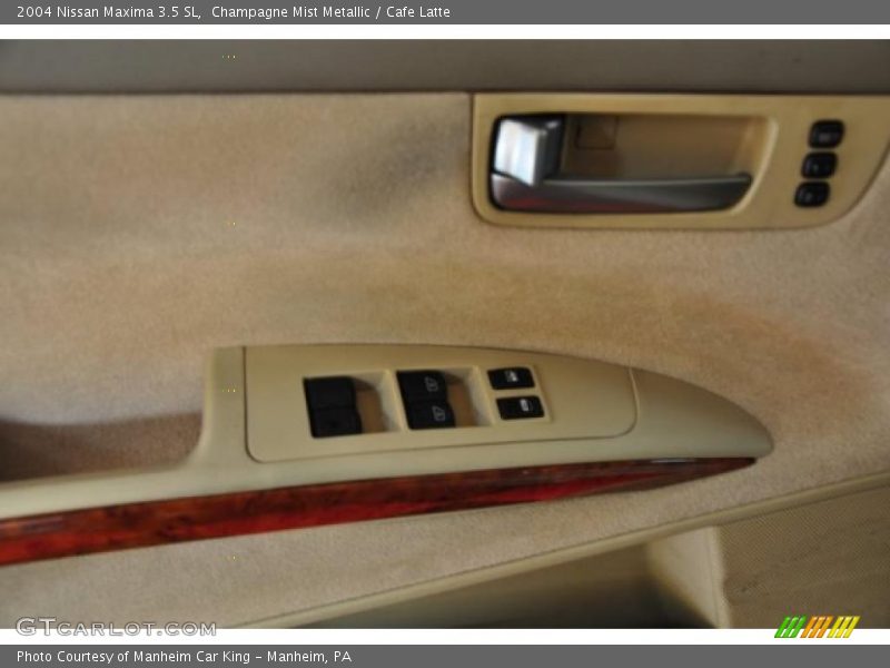 Champagne Mist Metallic / Cafe Latte 2004 Nissan Maxima 3.5 SL