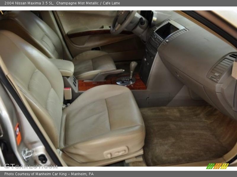 Champagne Mist Metallic / Cafe Latte 2004 Nissan Maxima 3.5 SL