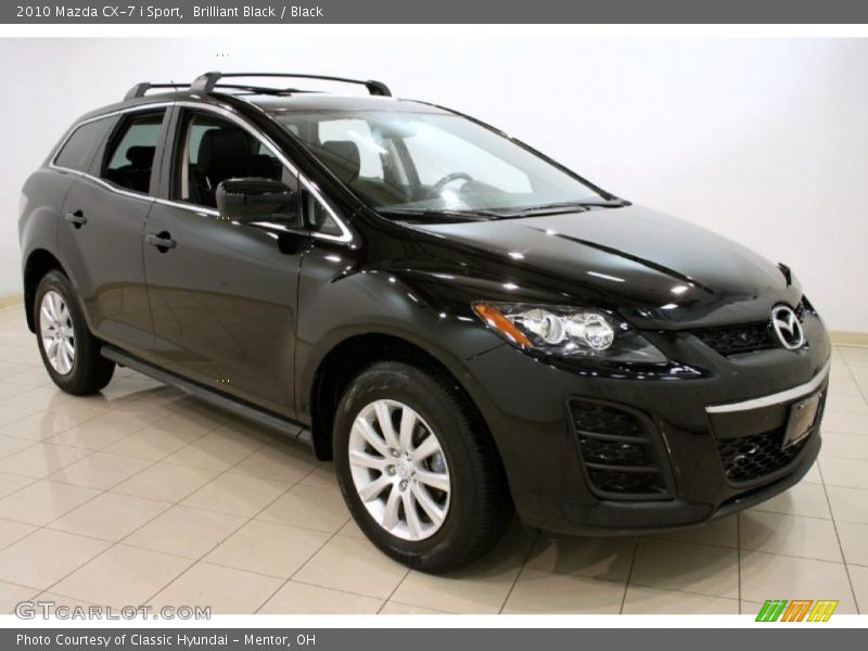 Brilliant Black / Black 2010 Mazda CX-7 i Sport